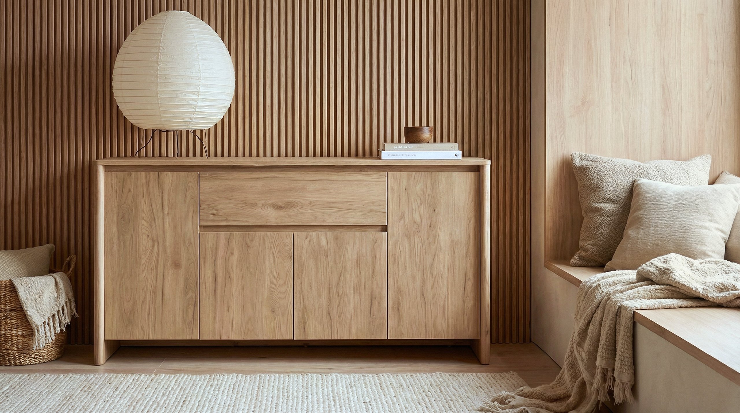 Sideboard Eiche Braun, im Wohnzimmer